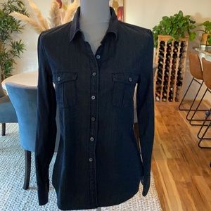 J. Crew Denim Button Down Sz 6
